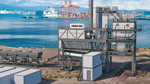 Impianto di produzione d'asfalto trasportabile - ABT 140-180 QUICKBATCH - Ammann - discontinuo