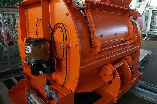 Miscelatore per calcestruzzo - CEM S ELBA - Ammann - a nastro / orizzontale / batch