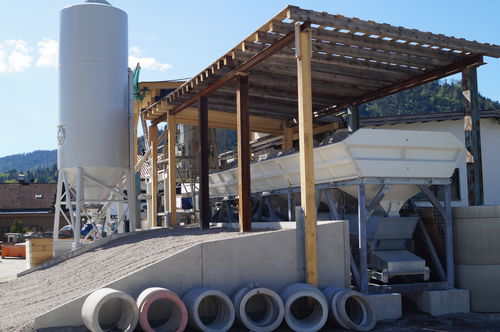Tramoggia di stoccaggio - CEL 9  - Ammann - di dosaggio / per calcestruzzo / per costruzioni