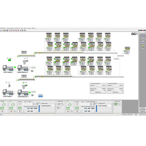 Software di regolazione - AS1 - Ammann - diagnostico / di manutenzione a distanza / di configurazione e diagnostica