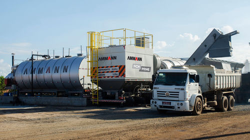 Impianto di produzione d'asfalto mobile - ACM 100-210 PRIME - Ammann - continuo