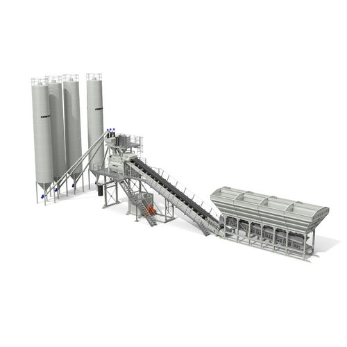 Centrale di betonaggio stazionario - CBT 105-150 TB ELBA - Ammann - compatto