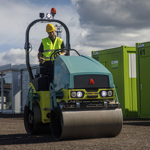 Rullo compattatore con motore elettrico - eARX 26-2 - Ammann - tandem / articolato