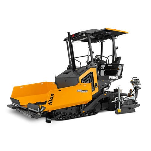 Finitrice di asfalti - ABG 2820 - Ammann - cingolata / a nastro / per movimentazione