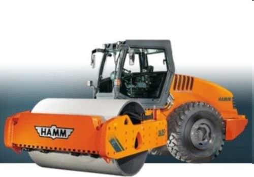 Rullo compattatore monocilindro - 24 910 kg | 3625 HT - HAMM AG - a vibrazione / articolato