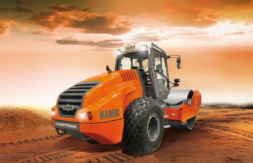 Rullo compattatore monocilindro - 23 250 kg | H 20i - HAMM AG - a vibrazione / articolato