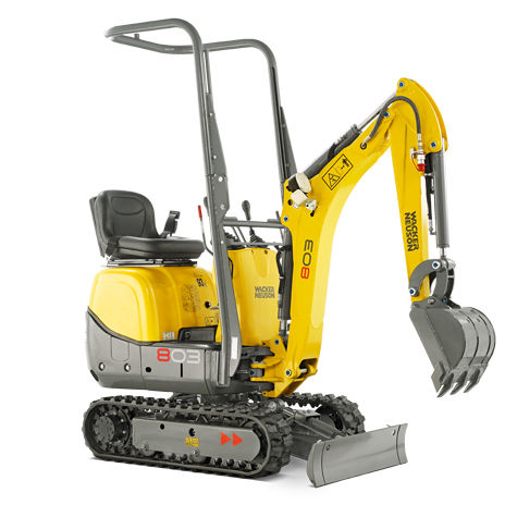 Microescavatore - 803 - Wacker Neuson SE - cingolato / diesel / per cantiere di costruzione