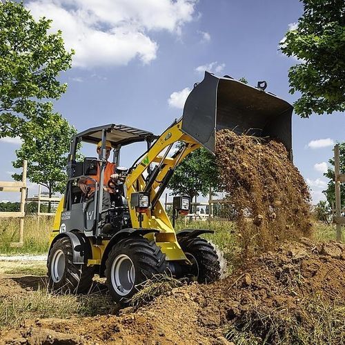 Pala su ruote - WL20e - Wacker Neuson SE - per cantiere