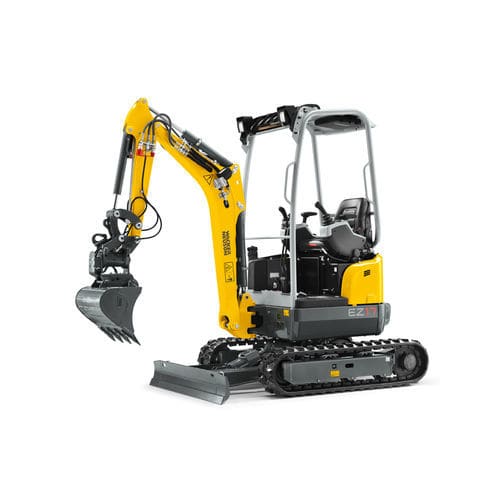 Escavatore intermedio - EZ17 - Wacker Neuson SE - cingolato / diesel / per cantiere di costruzione
