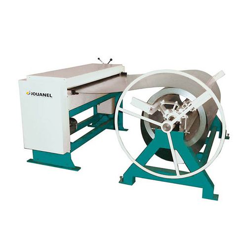 Macchina alimentatrice raddrizzatrice per lamiere - SA1V - JOUANEL - per macchina di taglio al plasma