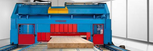 Centro di taglio e lavorazione CNC - PBA-Industry - Hans Hundegger - multifunzione / in legno