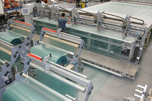 Macchina saldatrice laser - SM-450-TA - SolarEdge Automation Machines S.p.A. - automatica / per PVC / di precisione