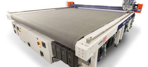 Macchina da taglio a lama - SM-332-TA - SolarEdge Automation Machines S.p.A. - per PVC / per Arcyl / per materiale tessile