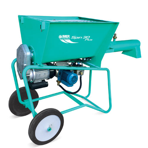 Miscelatore a palette - SPIN 30 PLUS - IMER International SPA - orizzontale / mobile / continuo