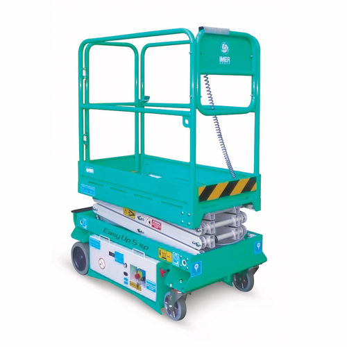Piattaforma elevatrice a forbice semovente - EASY UP 5 SP - IMER International SPA - elettrica