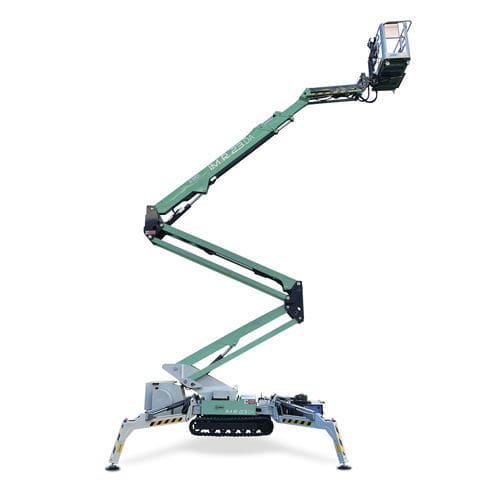 Piattaforma articolata cingolata - IM R 23 DA  - IMER International SPA - idraulica / con motore diesel / per interno