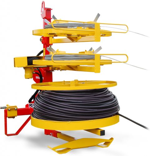 Svolgitore per cavi elettrici - DEROULMATIC - RABAUD - di bobina