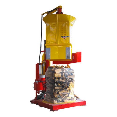 Pallettizzatore industriale - XYLOPACK - RABAUD - per granulati di legno / di posizionamento / per fusti