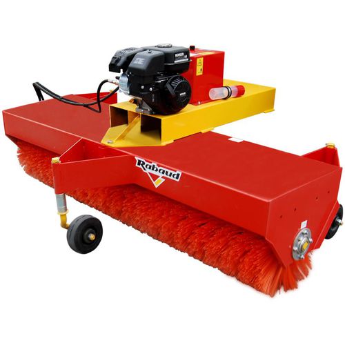 Spazzatrice per carrello elevatore - SUPERNET INDUS - RABAUD - idraulica / da esterno