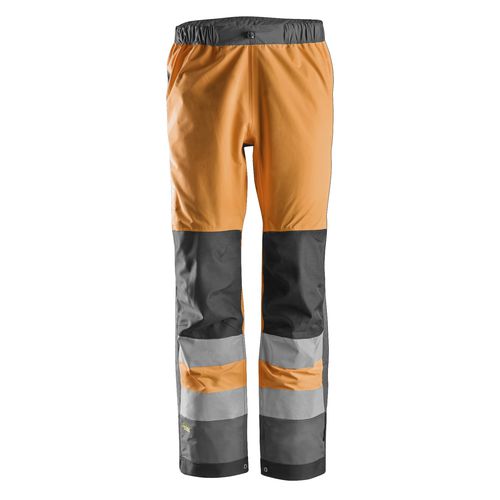 Pantaloni da lavoro - 6530 series - Snickers Workwear AB - impermeabile / alta visibilità / in poliestere