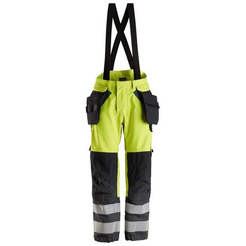 Pantaloni da lavoro - 6568 - Snickers Workwear AB - alta visibilità / impermeabile / tipo conchiglia