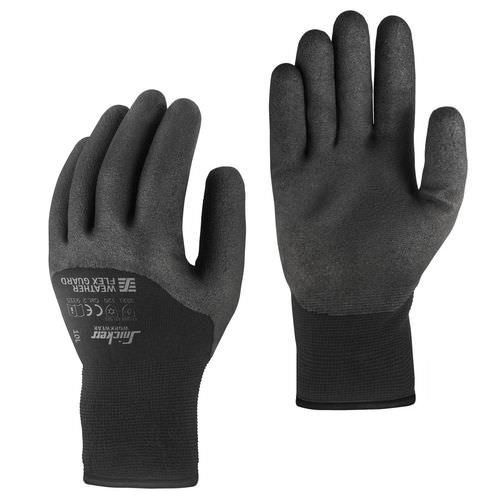 Guanti da lavoro - 9325 - Snickers Workwear AB - isolante / in PVC / impermeabile