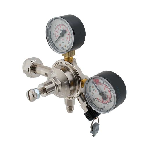 Regolatore e riduttore di pressione di gas - MACRO - OXYTURBO SPA - a membrana / a molla / in ottone