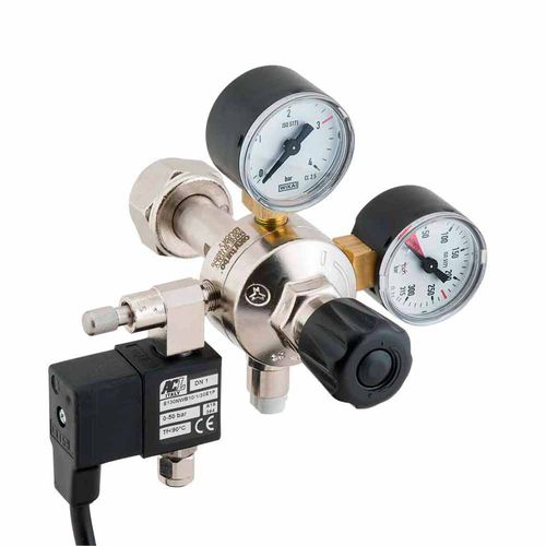 Regolatore e riduttore di pressione per CO2 - MAJOR 2 - OXYTURBO SPA - per bombole