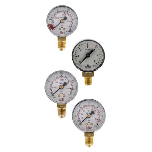 Manometro con quadrante - Q5020104I - OXYTURBO SPA - per gas / a bassa pressione / ad alta pressione