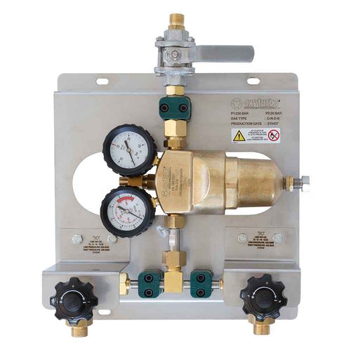 Regolatore e riduttore di pressione di gas - 190 series - OXYTURBO SPA - per azoto / per ossigeno / per acetilene