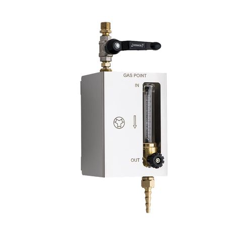 Regolatore e riduttore di pressione di gas - 19086 series - OXYTURBO SPA - per CO2 / in metallo / in plastica