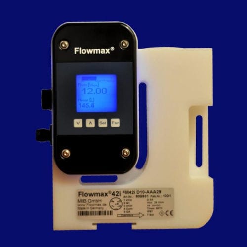 Misuratore di portata ad ultrasuoni - Flowmax 42i - MIB GmbH Messtechnik & Industrieberatung - a pistone / volumetrico / per liquidi