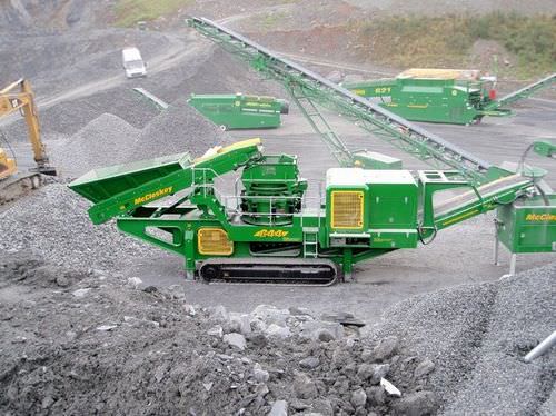 Frantoio a cono - C44 - McCloskey International Limited - mobile / con motore diesel / cingolato