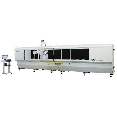 Centro di lavoro CNC 4 assi - ORION - LGF MACCHINE SRL - con mandrino orientabile / per PVC / per alluminio