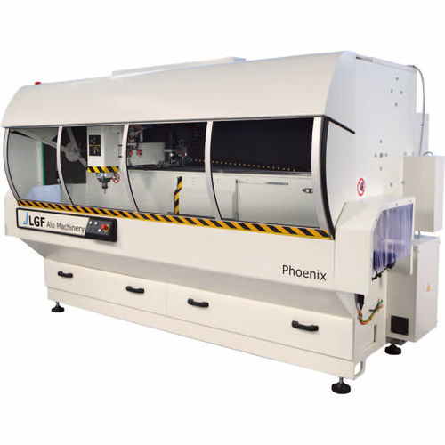 Centro di lavoro CNC 4 assi - PHOENIX  - LGF MACCHINE SRL - verticale / per acciaio / per PVC