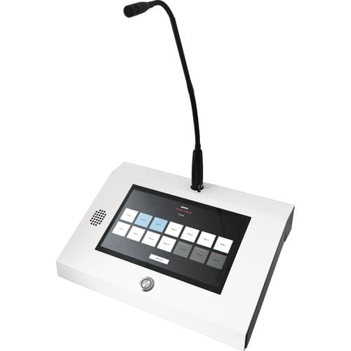 Sistema citofono audio - ANNUNCICOM PS TOUCH - Barix - da ufficio / page / party line