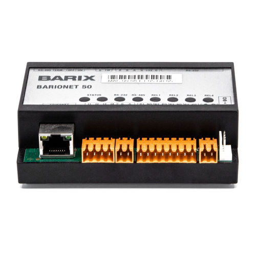 Modulo di I/O digitale - Barionet 50 - Barix - Ethernet / RS-485 / RS-232