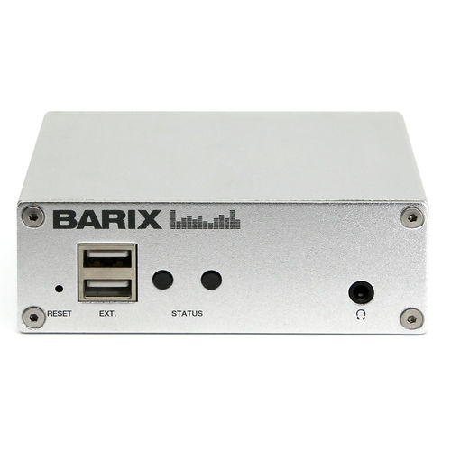 Decoder IP - EXSTREAMER M400 - Barix - audio