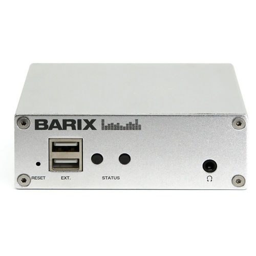 Decoder encoder - INSTREAMER ICE - Barix - IP / audio