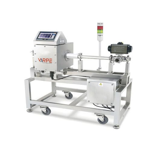 Rilevatore di metalli mobile - MD PIPELINE HD - Varpe Control de Peso, S.A. - fisso / per l'industria agroalimentare