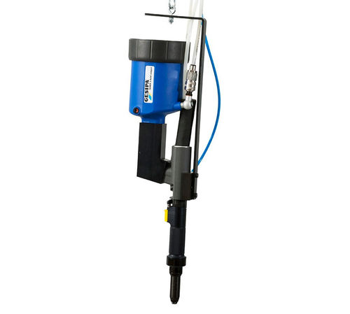 Rivettatrice idropneumatica - TAUREX Axial 1-4 - SFS Group Germany GmbH - per rivetti a strappo / compatta