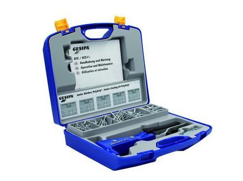 Pinza per rivetti manuale - Junior-Box mit PolyGrip-Blindnieten - SFS Group Germany GmbH - per rivetti a strappo