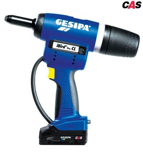 Rivettatrice con motore brushless DC - iBird Pro CL - SFS Group Germany GmbH - a batteria / per rivetti a strappo / con caricabatteria marino