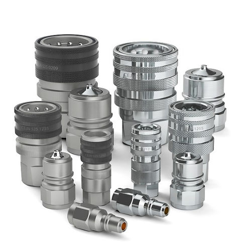 Raccordo idraulico - 10525 - CEJN - rapido / in acciaio inox / in acciaio