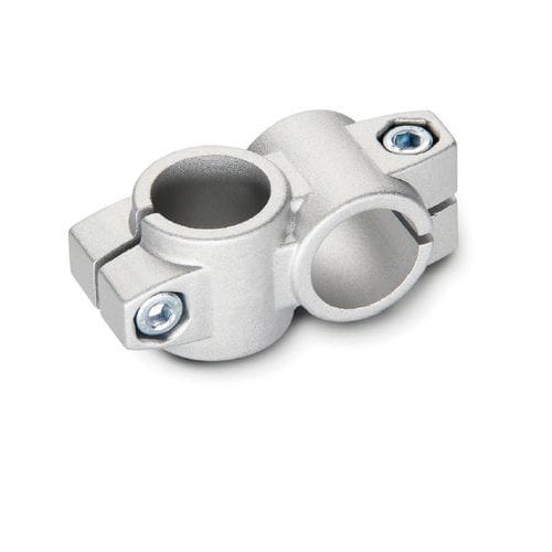 Connettore per tubi a croce - KS series - Inocon GmbH - in ghisa di alluminio / regolabile