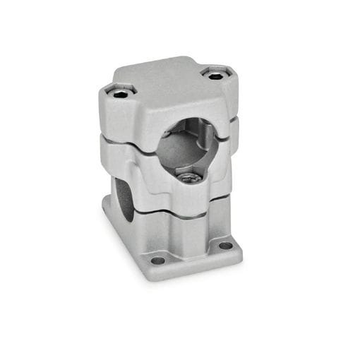 Connettore per tubi rotondo - KMF series - Inocon GmbH - a croce / quadrato / in ghisa di alluminio