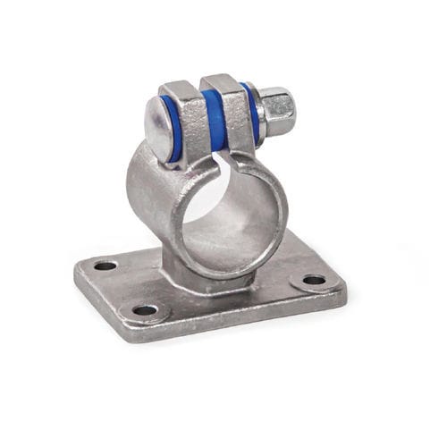 Connettore per tubi rotondo - FE series - Inocon GmbH - in acciaio inossidabile / regolabile