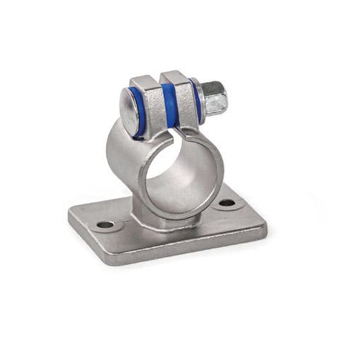Connettore per tubi rotondo - FEZ - Inocon GmbH - in acciaio inossidabile / regolabile
