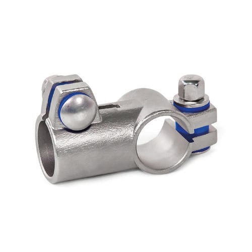 Connettore per tubi a T - TE series - Inocon GmbH - a croce / in acciaio inossidabile / regolabile
