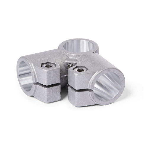 Connettore per tubi d'angolo - ES series - Inocon GmbH - in ghisa di alluminio / regolabile